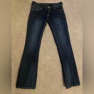 Express low rise Women's Dark Blue Jeans boot cut